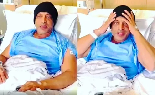 Shoaib Akhtar Shares Emotional Video Following Knee Surgery Australia - Sakshi