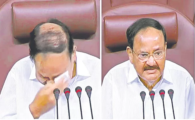 Venkaiah Naidu Gets Emotional During Derek Obriens Farewell Speech - Sakshi