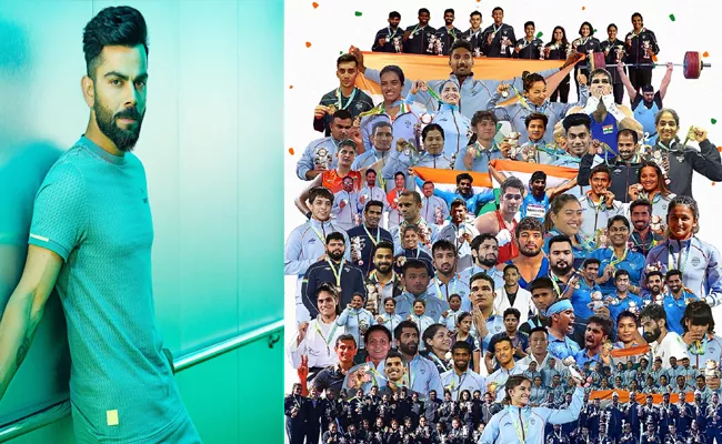 CWG 2022: Virat Kohli Congratulates Winners So Proud Of You Jai Hind - Sakshi