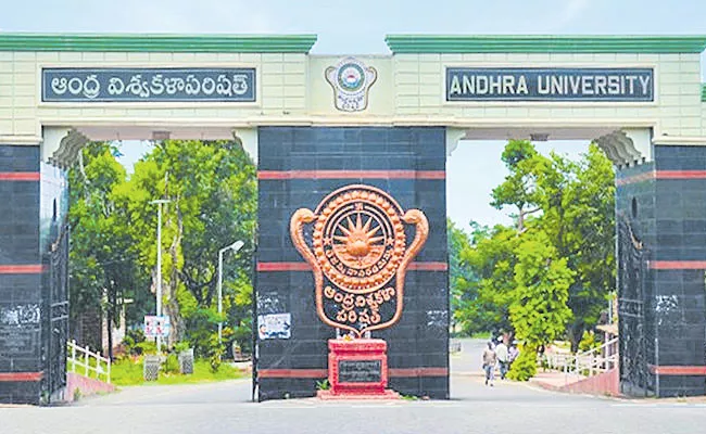 Andhra University Distance Education: Online Admissions, Semester System - Sakshi