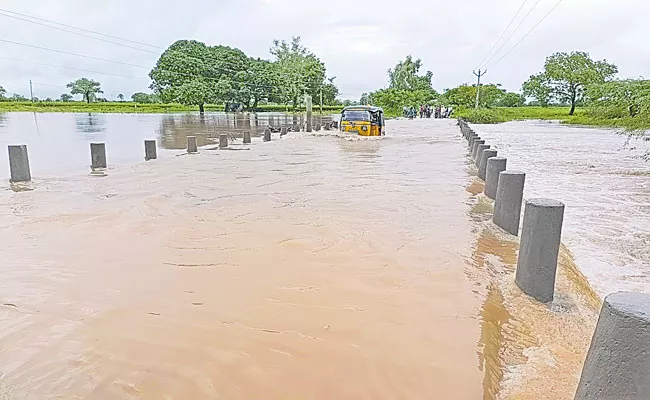 Heavy Rains In Telangana Districts - Sakshi