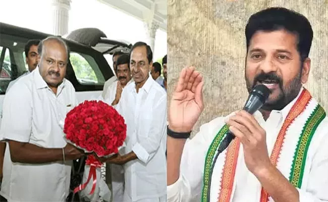 TPCC Revanth Reddy Political Logical Question To kumara Swamy - Sakshi