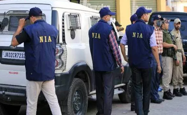 NIA Conducted Raids In 50 Places In The Case Of Narco-Terrorism - Sakshi