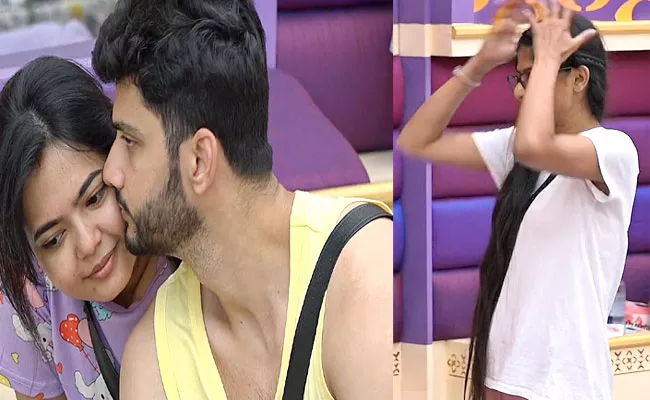 Bigg Boss 6 Telugu : Merina And Rohit Romance In Front Of Camera, 10th Episode Highlights - Sakshi