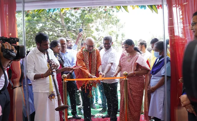 Tata Motors Launch First All Women Passenger Vehicles Showroom In Hyderabad - Sakshi