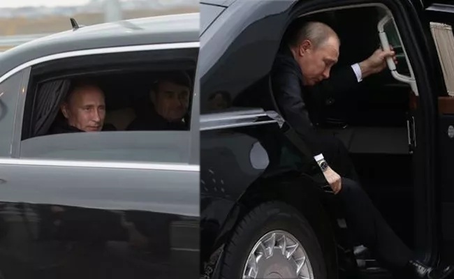 Vladimir Putin limo attacked in assassination attempt - Sakshi