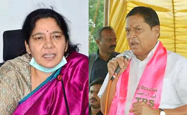 Minister Satyavathi Rathod Verses MLA Redya Naik - Sakshi