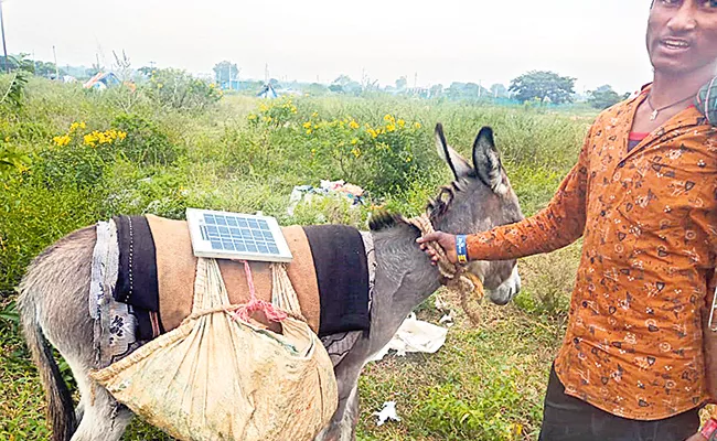 A Man From Mahabubnagar Innovative Ideas for Cell Charging - Sakshi