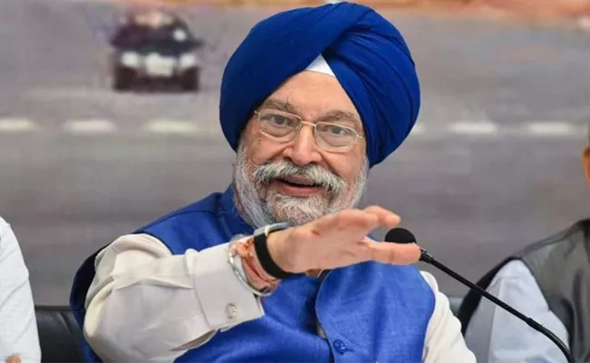 Bpcl Divestment Is Not Now Union Minister Hardeep Singh Puri - Sakshi