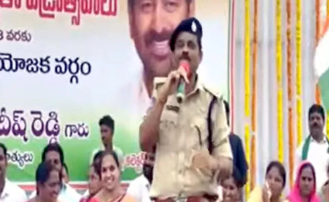 Suryapet SP Rajendra Prasad Praises Minister Jagadish Reddy - Sakshi