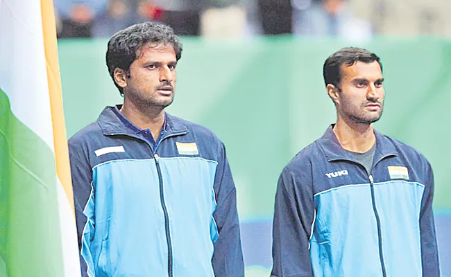 Davis Cup: India to play playoffs after suffering 3-0 loss to Norway - Sakshi