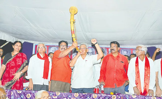 CPM General Secretary Sitaram Yechury Slams On BJP Party - Sakshi