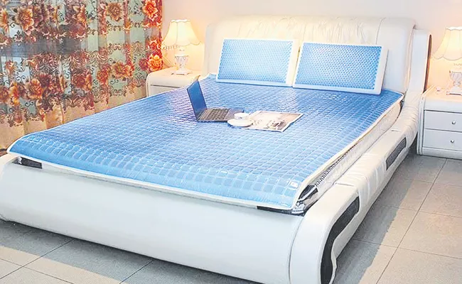 Bed sheets that cool in minutes New inventions ACs - Sakshi