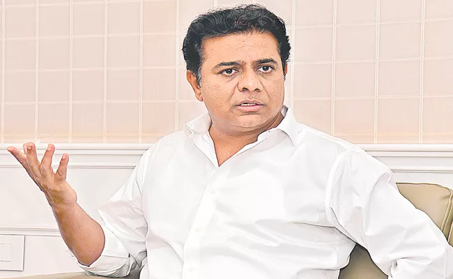 Respect Local Languages: KTR To Indigo Airlines - Sakshi