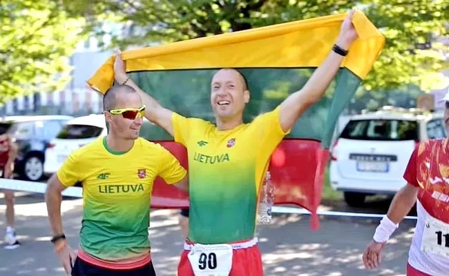 Lithuanian Aleksandr Sorokin Creates New World Record 319 Km-24 Hours - Sakshi