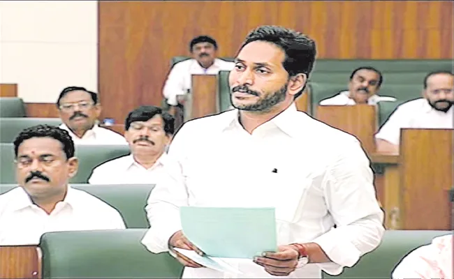 AP CM YS Jagan Speech In Assembly - Sakshi