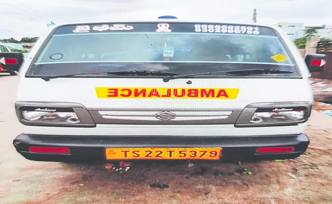 Chilkalguda Police Arrested Person Who Stole The Ambulance - Sakshi