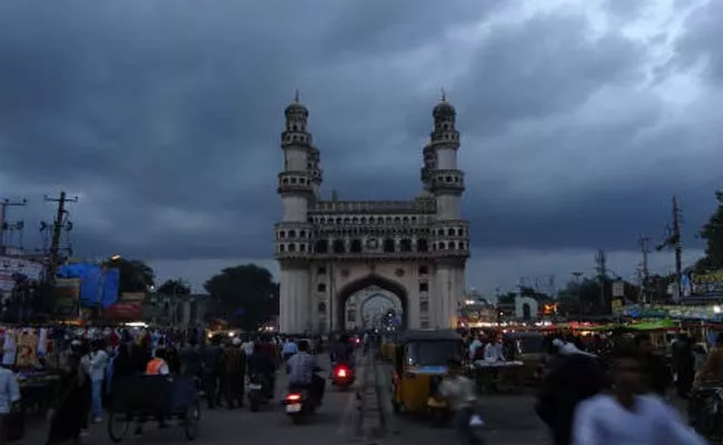 The Clouds Faded And Covered Sky At Telangana - Sakshi