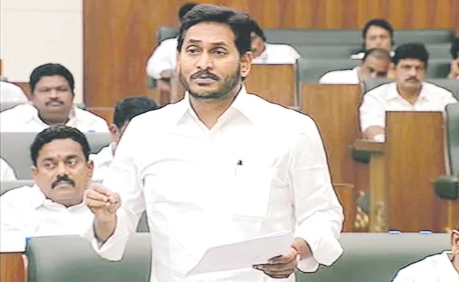 CM YS Jagan On Farmers Agriculture AP Assembly Sessions - Sakshi