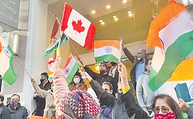 Serial attacks on Hindus in Canada - Sakshi