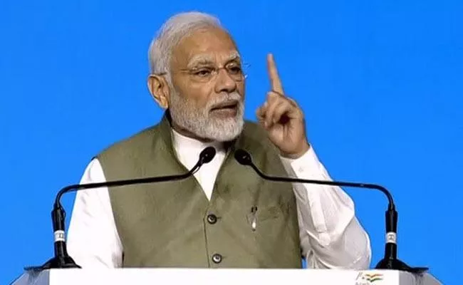 Modi Says Urban Naxals Stalled Work Of Sardar Sarovar Dam For Years - Sakshi