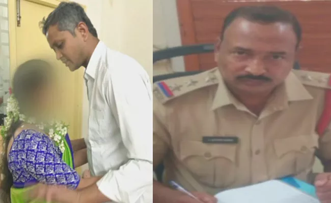 Subedari Police Station CI Satish Kumar Suspends in Warangal - Sakshi