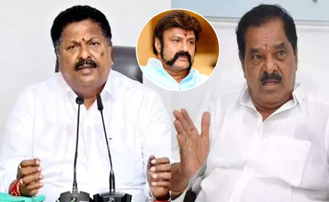 AP Ministers Counter Attack To Balakrishna Comments On Name Change - Sakshi