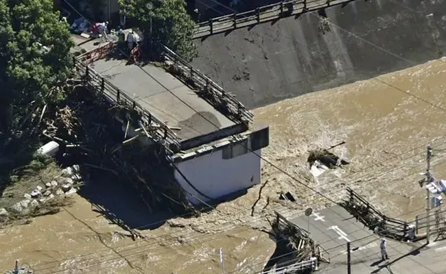 Typhoon Talas Dumped Record Rains Japan Triggering Floods - Sakshi