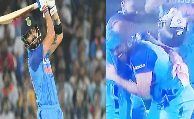 Ind Vs Aus 3rd T20: Rohit Sharma Virat Kohli Hug After Clinch Series Viral - Sakshi