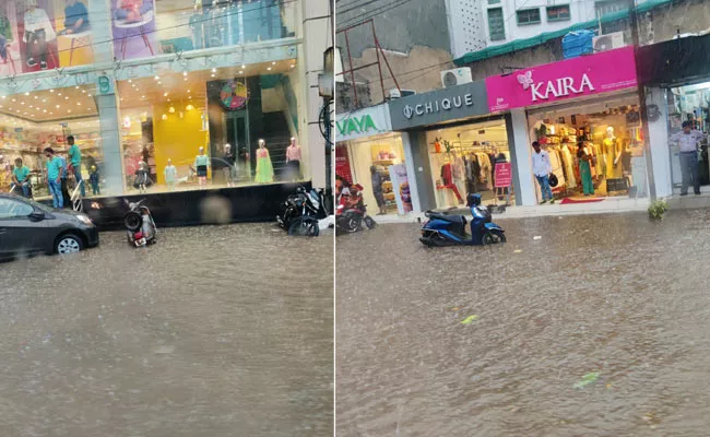 Hyderabad Rain Alert Heavy Rain Tuesday Motorists Be Cautious - Sakshi