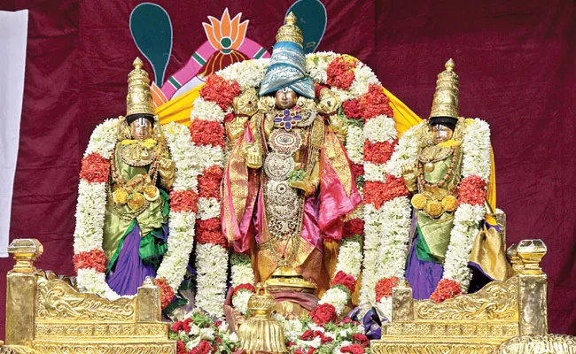 Tirumala Brahmotsavam 2022: Srivari Nitya Kalyanotsavam Seva - Sakshi