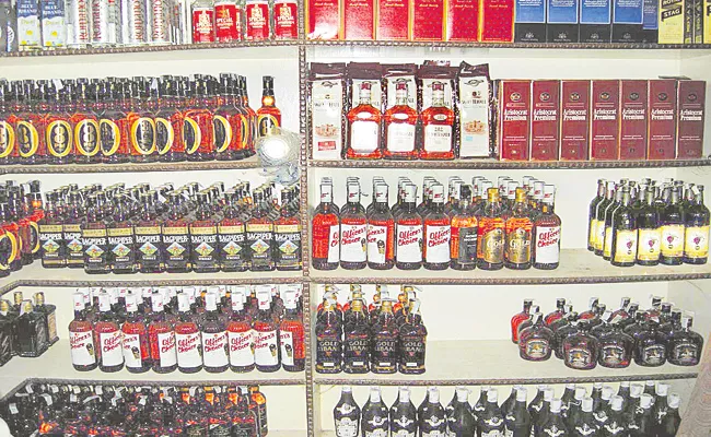 Attempts by distilleries to increase basic price of liquor Telangana - Sakshi