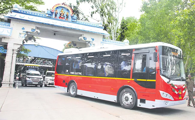 Tirumala Tirupati Electric Vehicle Government of Andhra Pradesh - Sakshi