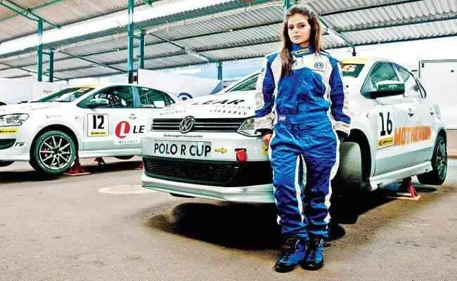 Indias First Female Racing Champion Alisha Abdullah Joins BJP - Sakshi