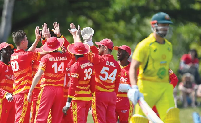 Zim Vs Aus 3rd ODI: Zimbabwe Sensational Win By 3 Wickets On Australia - Sakshi