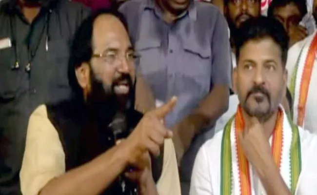 Congress MP Uttam Kumar Reddy Slams Rajagopal Reddy At Munugode - Sakshi