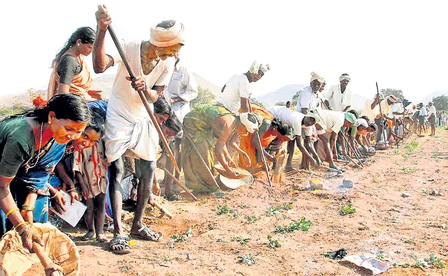 Andhra Pradesh Tops Second Place Rural Employement Scheme - Sakshi