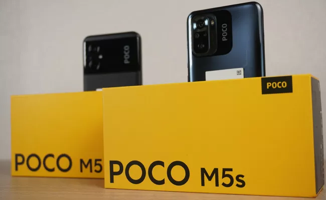 Poco M5 With Triple Rear Cameras Launched in India Price Specs inside - Sakshi