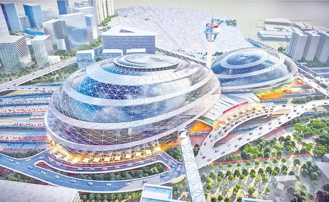 Future Look Of New Delhi Train Station Netizens Not Happy - Sakshi