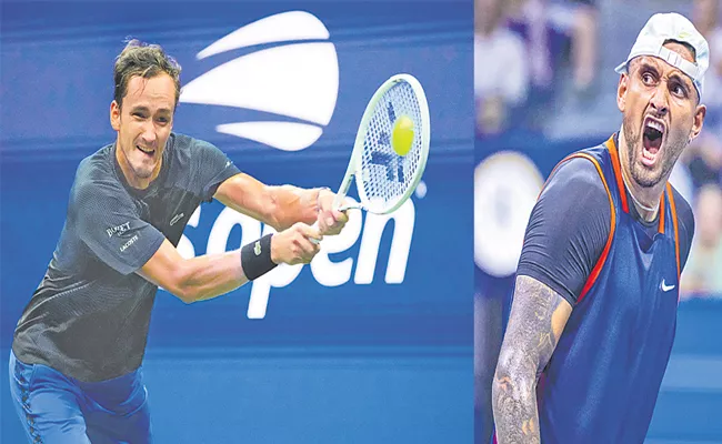 US Open 2022: Nick Kyrgios defeats world number one Daniil Medvedev - Sakshi