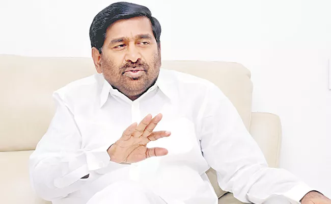 TRS Minister Jagadish Reddy Munugode Politics - Sakshi