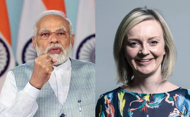 PM Modi Congratulates Britain New Pm Liz Truss - Sakshi