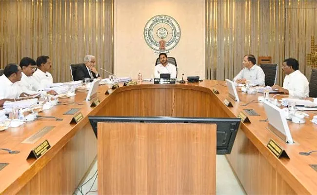 Andhra Pradesh Cabinet Meeting Chaired by CM YS Jagan - Sakshi