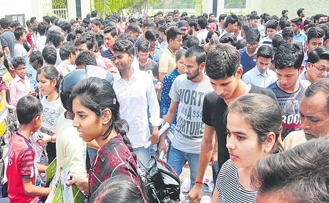 Delay in JEE Exams impact on counselling - Sakshi