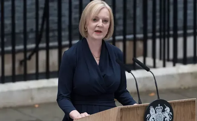 Liz Truss first Speech as UK Prime Minister - Sakshi