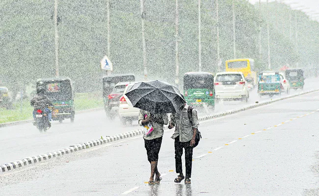 Heavy rains in 6 districts Andhra Pradesh says IMD - Sakshi