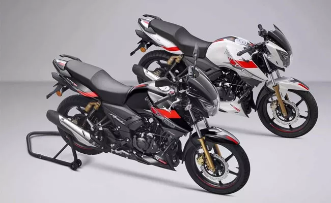 Tvs Apache New Model Bike Rtr 160, Rtr 180 Launched Price And Other Detail - Sakshi