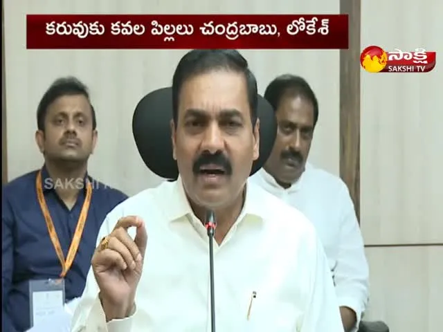 Kakani Govardhan Reddy Comments On Cbn ,Nara Lokesh