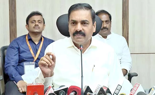 Minister Kakani Govardhan Reddy fires On Chandrababu Lokesh At Delhi - Sakshi