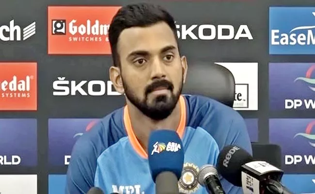 KL Rahul Irritated By Reporter Question Kohli As Opener Further Matches - Sakshi